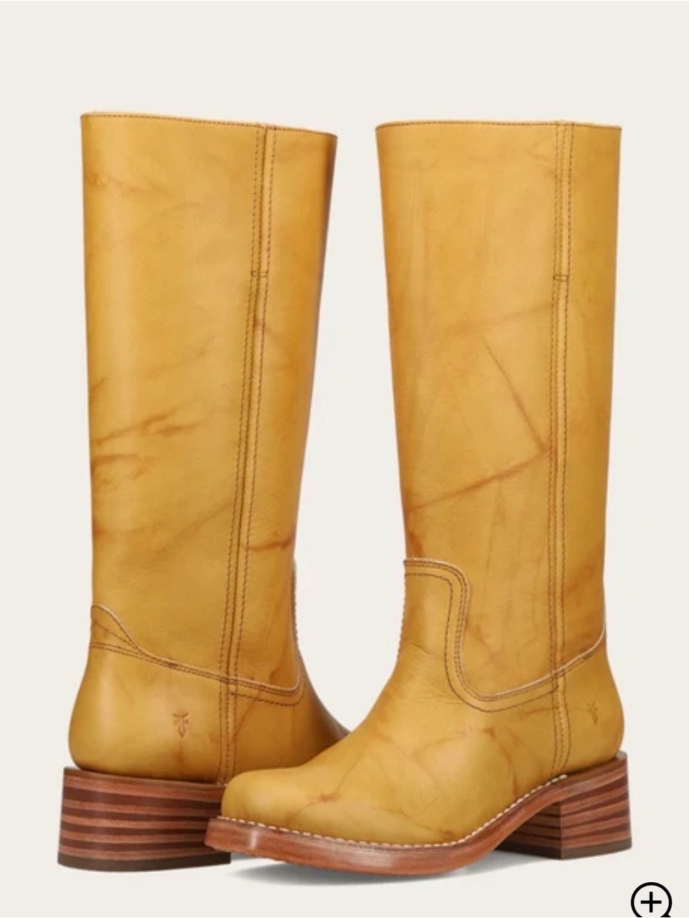 FRYE Campus 14L Boots in Banana
